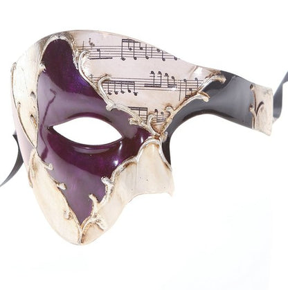 Men Phantom Of The Opera Half Face Masquerade Mask Silver Musical Masks 3 Colors