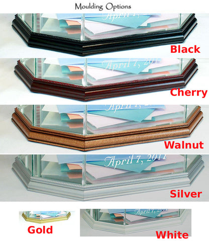 Glass Wedding Card Box Personalized Rectangle Money Box